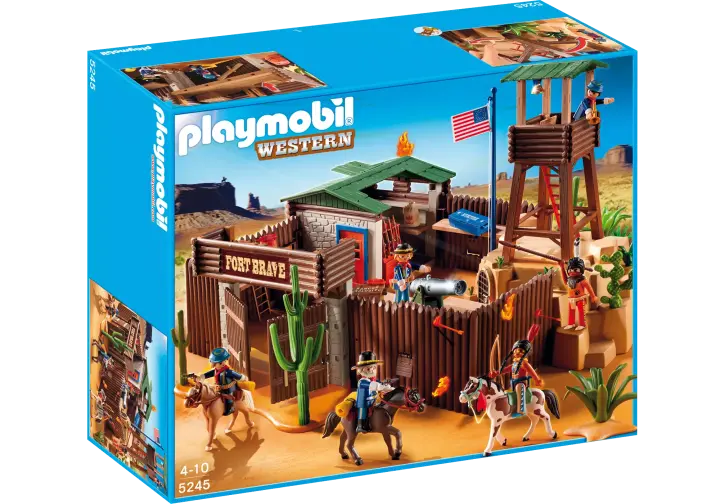 Playmobil 5245-A - Großes Western-Fort - BOX