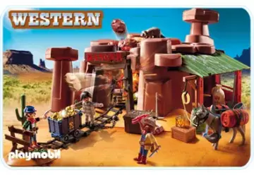 Playmobil 5246-A - Goldmine mit Sprengkiste