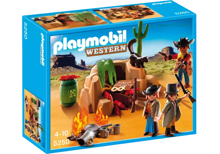 Playmobil 5250-A - Banditenversteck - BOX