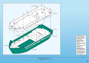 Bauanleitungen Playmobil 5253-A - Frachtschiff mit Verladekran (12)