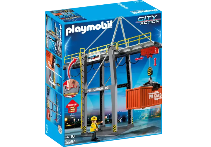 Playmobil 5254-A - Elektrisches Verladeterminal - BOX