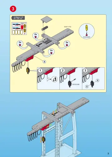 Bauanleitungen Playmobil 5254-A - Elektrisches Verladeterminal (3)