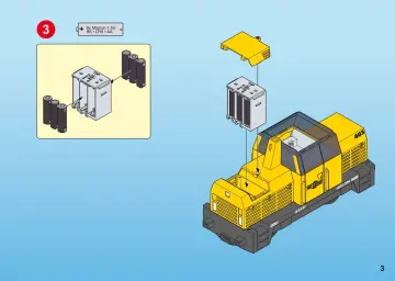 Bauanleitungen Playmobil 5258-A - Neuer RC-Güterzug mit Licht und Sound (3)