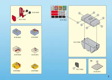 Bauanleitungen Playmobil 5259-A - Cargo-Team mit Ladegut (3)