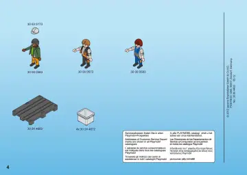 Bauanleitungen Playmobil 5259-A - Cargo-Team mit Ladegut (4)