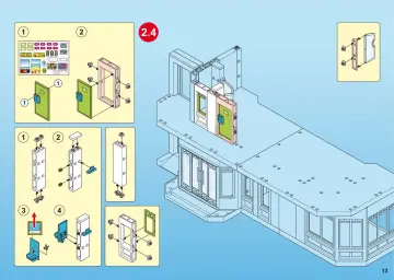 Bauanleitungen Playmobil 5265-A - Großes Ferienhotel mit Einrichtung (13)