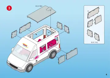 Bauanleitungen Playmobil 5267-A - Hotelbus (4)