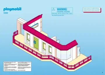 Bauanleitungen Playmobil 5269-A - Bungalow/Suite (1)