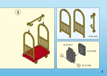 Bauanleitungen Playmobil 5270-A - Gepäckservice (3)