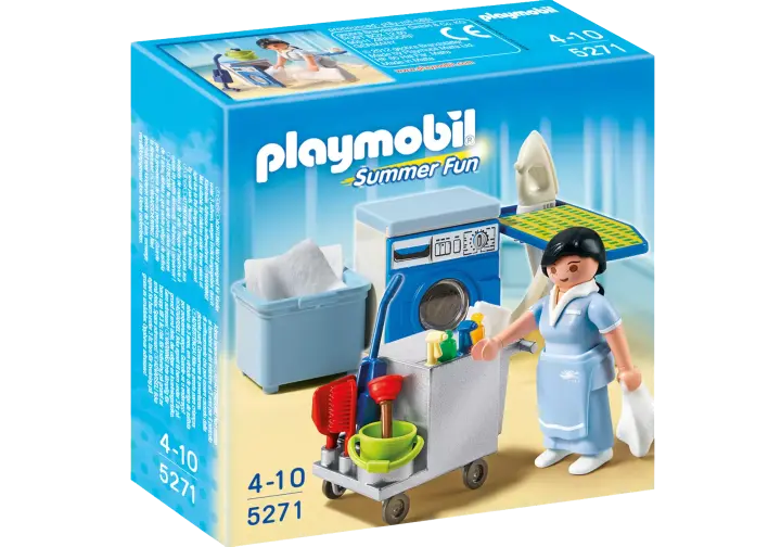 Playmobil 5271-A - Reinigungsservice - BOX