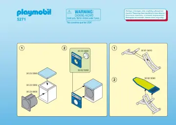 Bauanleitungen Playmobil 5271-A - Reinigungsservice (1)