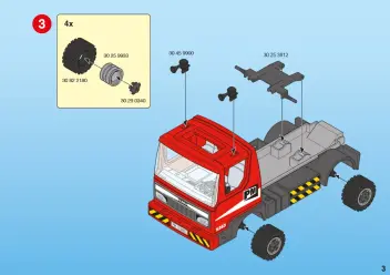 Bauanleitungen Playmobil 5283-A - Baustellen-LKW (3)