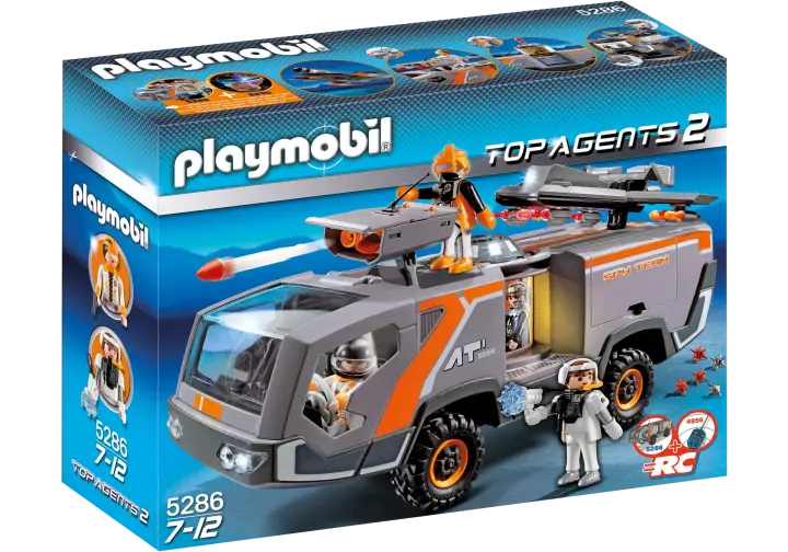 Playmobil 5286-A - Spy Team Commander Truck - BOX