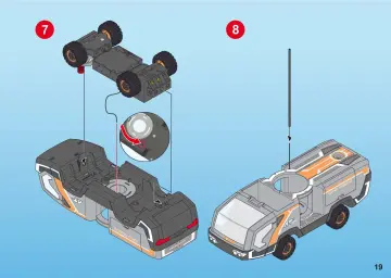 Bauanleitungen Playmobil 5286-A - Spy Team Commander Truck (19)