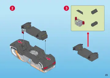 Bauanleitungen Playmobil 5286-A - Spy Team Commander Truck (23)