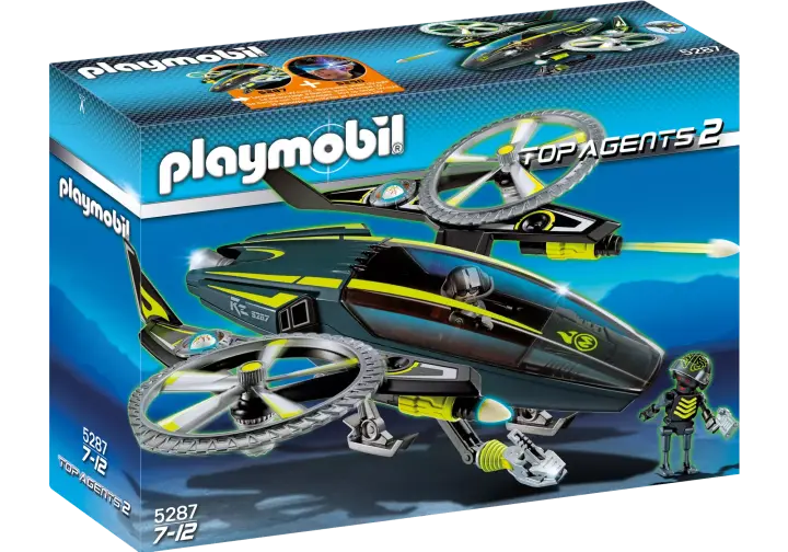 Playmobil 5287-A - Mega Masters Razorcopter - BOX