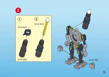 Bauanleitungen Playmobil 5289-A - Mega Masters Robo Blaster (3)