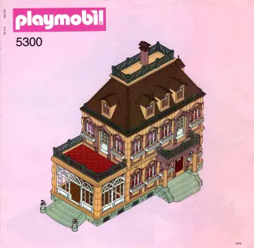 Bauanleitungen Playmobil 5300-A - Puppenhaus Gross (1)