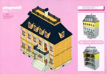 Bauanleitungen Playmobil 5301-A - Neues Puppenhaus (1)