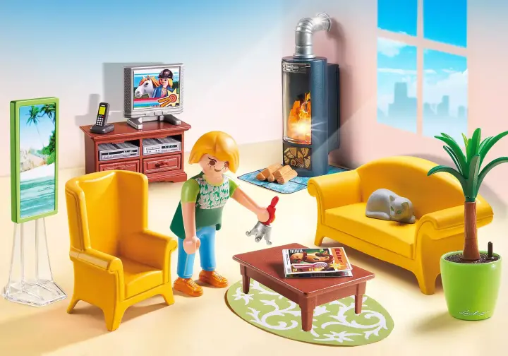 Playmobil 5308 - Living Room with Fireplace