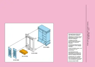 Notices de montage Playmobil 5328-A - Enfants / chambre traditionnelle (4)