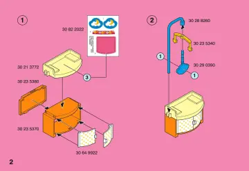 Bauanleitungen Playmobil 5334-A - Zauberhaftes Babyzimmer (2)