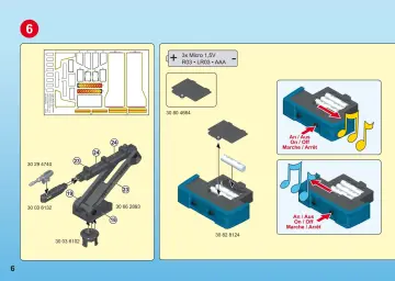 Building instructions Playmobil 5337 - Airport Fire Engine with Lights and Sound (6)