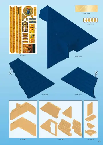Bouwplannen Playmobil 5386 - Piramide van de farao (15)