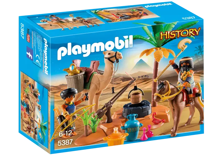 Playmobil 5387 - Tomb Raiders' Camp - BOX