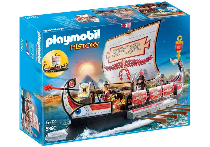 Playmobil 5390 - Romeins galeischip - BOX