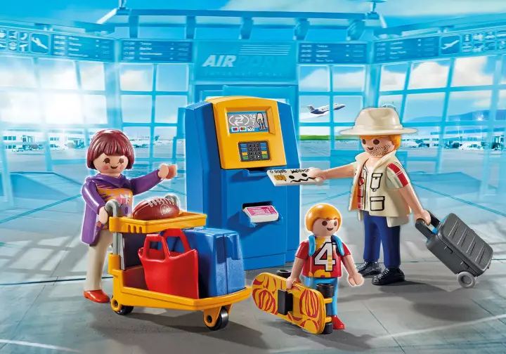 Playmobil 5399 - Família no Check-in Automático