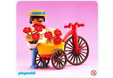 Playmobil 5400-A - Radfahrer/Blumen