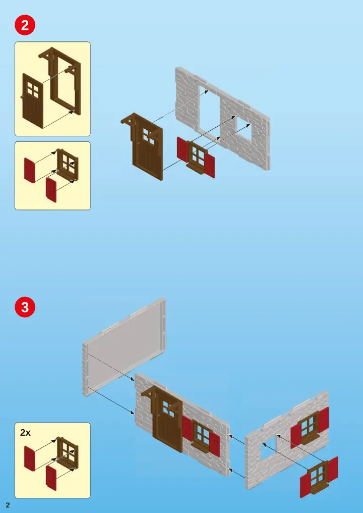 Manual de instruções Playmobil 5422 - Casa Alpina (2)
