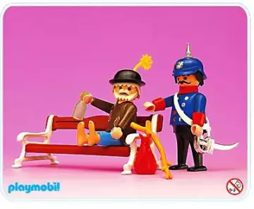 Playmobil 5504-A - Gendarme / vagabond