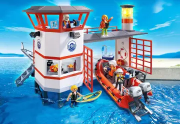 Playmobil 5539 - Coast Guard Station with Lighthouse