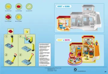 Bouwplannen Playmobil 5567 - Kinderdagverblijf (24)
