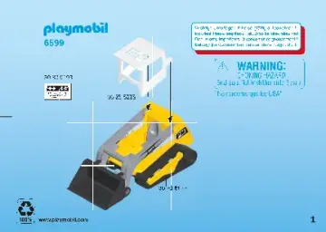 Bouwplannen Playmobil 5584 - Woonkamer (2)