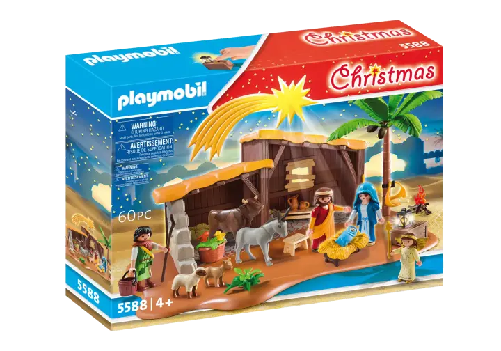 Playmobil 5588 - Duża stajenka bożonarodzeniowa - BOX