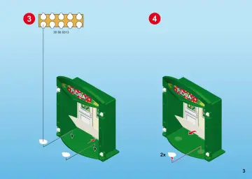 Bauanleitungen Playmobil 5639 - Aufklapp-Spiel-Box "Blumenladen" (3)