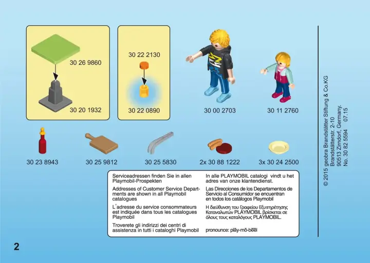 Manuales de instrucciones Playmobil 5649 - Maletín Barbacoa (2)
