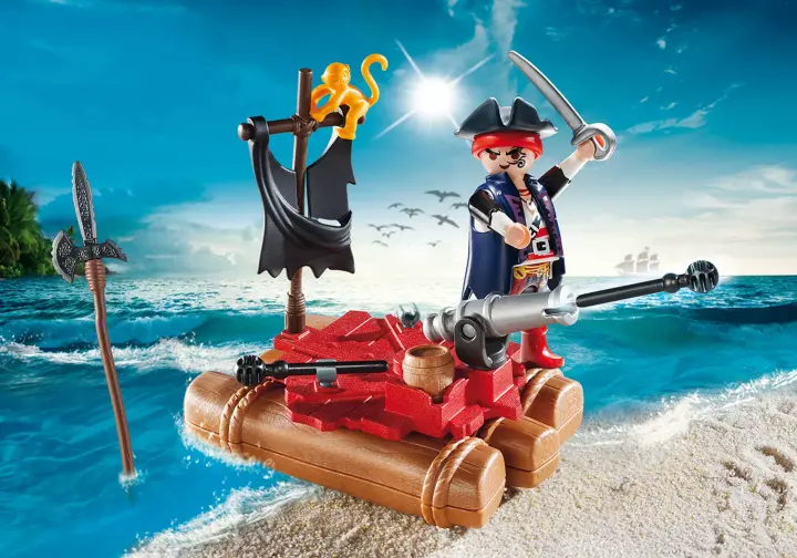 Playmobil 5655 - Βαλιτσάκι Πειρατής με σχεδία