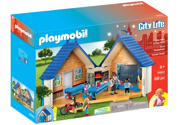 Playmobil 5662 - Take Along School House - BOX