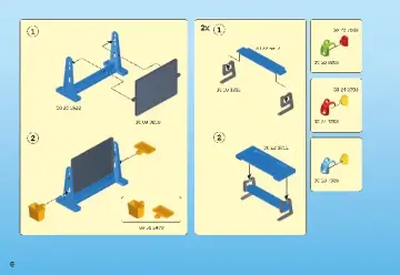 Bouwplannen Playmobil 5662 - Take Along School House (6)