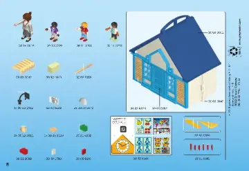 Building instructions Playmobil 5662 - Take Along School House (8)