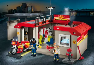 Playmobil 5663 - Take Along Fire Station