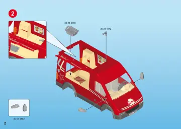 Istruzioni di montaggio Playmobil 5677 - City Food Truck (2)