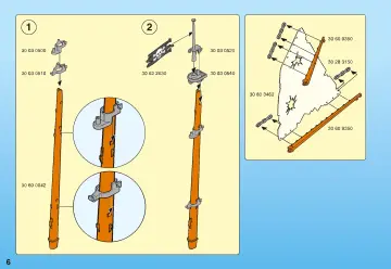 Οδηγίες συναρμολόγησης Playmobil 5810 - Κουρσάρικη Σκούνα (6)