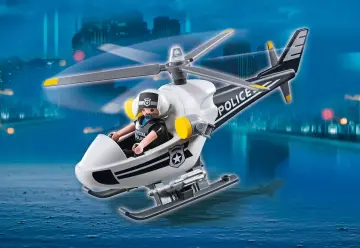 Playmobil 5916 - Hélicoptère monoplace de police