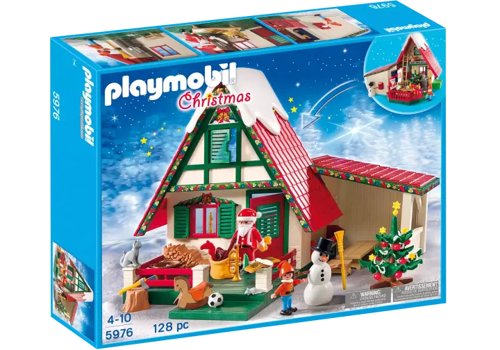 Playmobil 5976 - Bij de Kerstman thuis - BOX