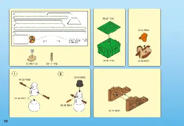 Building instructions Playmobil 5976 - Santa's Home (10)